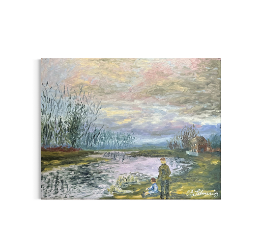 The Sanctuary of the Meadow (Original Painting)